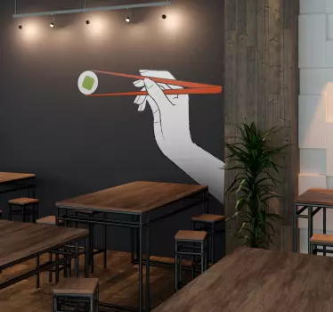 Sushi Time Wall Sticker - TenStickers