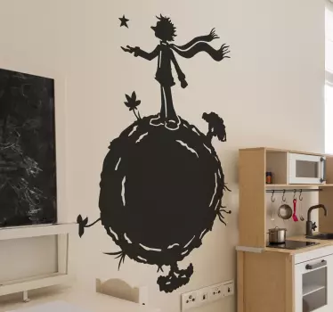 The World of the Little Prince Fairy Tale Sticker - TenStickers
