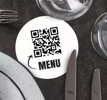 此二维码用于访问网站This QR code is used to access a website. custom sticke - TenStickers