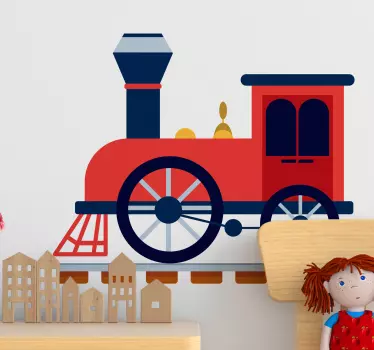 Childrens train Sticker - TenStickers
