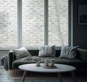 Translucent Texture window sticker - TenStickers