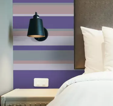 Ultra Violet sheet vinyl  print wall sticker - TenStickers
