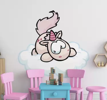 Unicorn fantasy decal - TenStickers
