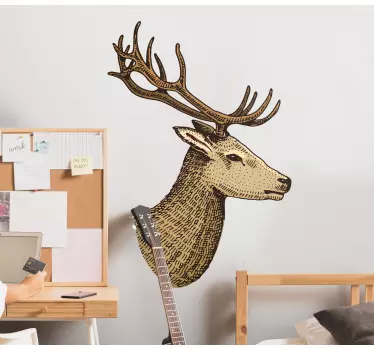 Vintage animal design animal wall decor - TenStickers