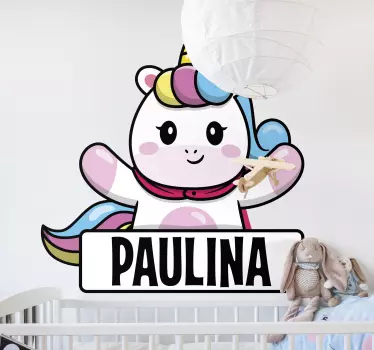 Wall stickers for kid adorable unicorn design - TenStickers