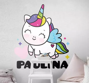 Wall stickers for kid charming unicorn decor - TenStickers