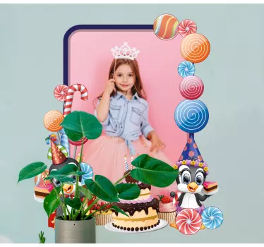 Wall stickers for kid colorful party decor - TenStickers
