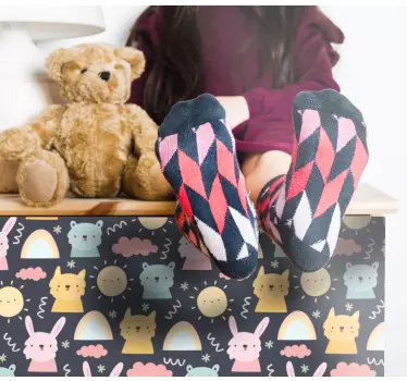 Wall stickers for kid cute animal designs - TenStickers