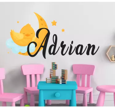 Wall stickers for kid cute moon design - TenStickers