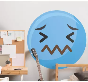 Wall stickers for kid emotional expression smiley - TenStickers