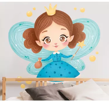Wall stickers for kid fairy princess character - TenStickers