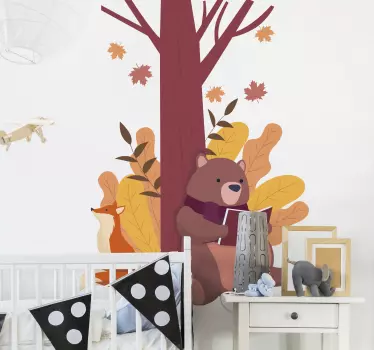 Wall stickers for kid whimsical creature theme - TenStickers