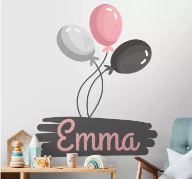 Wall stickers for kid with playful balloon design - TenStickers