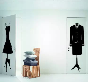 Women's Suit Jacket Sticker - TenStickers