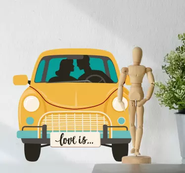 Young Love Wall Sticker - TenStickers
