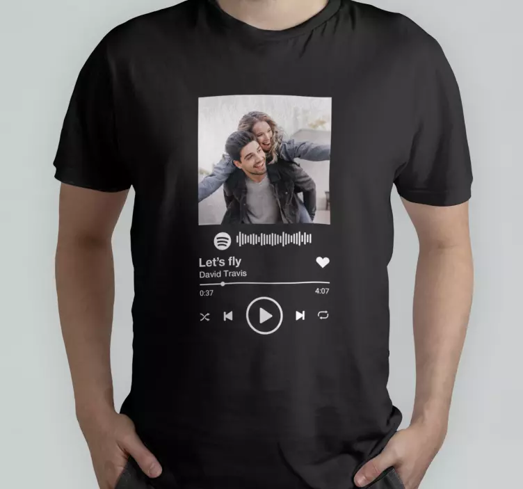 Spotify best friend tribute mother and daughter t-shirt - TenStickers