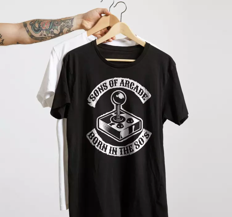 Sons of the 80's custom t-shirt - TenStickers