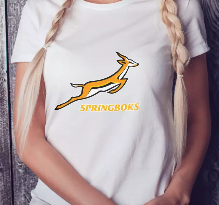 Springbok Logo custom t-shirt - TenStickers