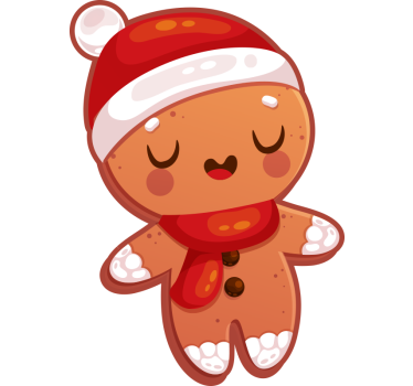 Gingerbread couple in love couple t-shirt - TenStickers