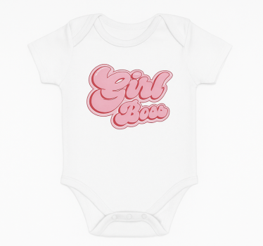 Baby t-shirt for future girl bosses - TenStickers