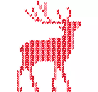 Christmas T-Shirt Reindeer - TenStickers