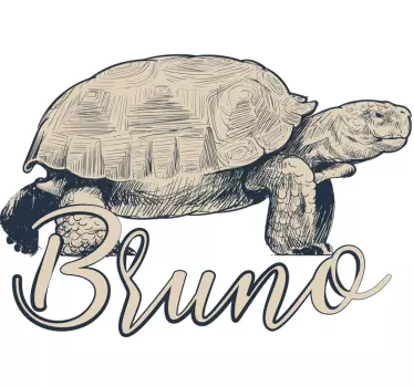Turtles with name Couple shirts - TenStickers