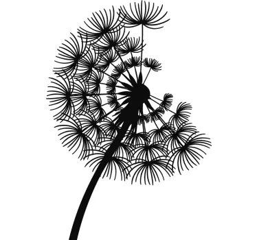 Simple dandelion shirt set for couples - TenStickers