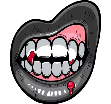 Couple t-shirt with bold lip design - TenStickers