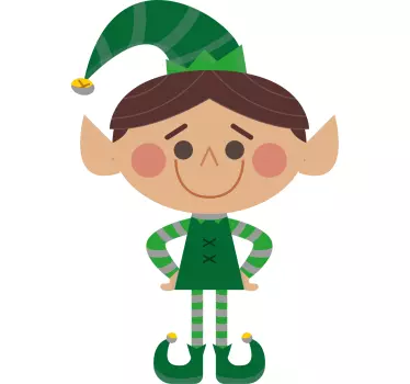 Elf costume  christmas tee shirts - TenStickers