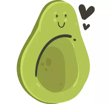 Cute avocados matching shirts for couples - TenStickers