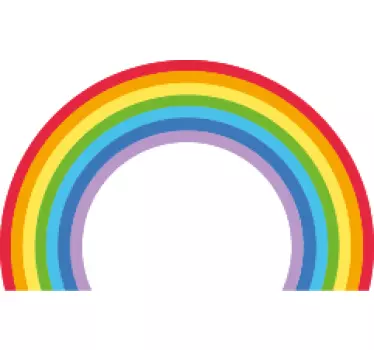 Baby t-shirt bright rainbow print - TenStickers