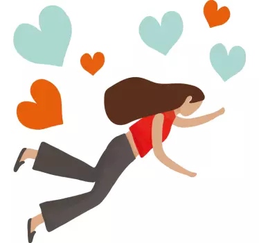 Love attracting charm couple t-shirt - TenStickers