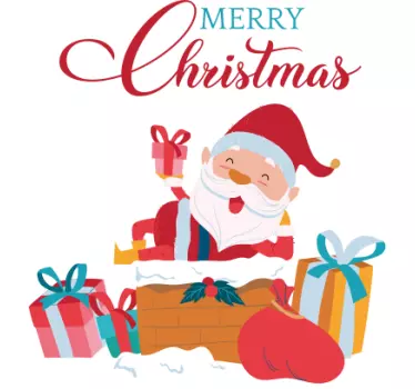 Christmas t-shirt merry christmas joy - TenStickers