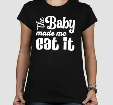 Baby t-shirt with humorous quote design - TenStickers