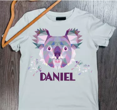 Baby t-shirt with koala face design - TenStickers