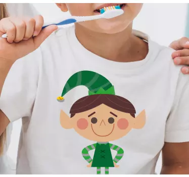 Elf costume  christmas tee shirts - TenStickers