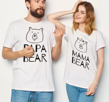 Funny Matching Parent T-shirt matching shirts for couples - TenStickers