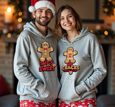 Sweet and cracks me up couple t-shirt - TenStickers
