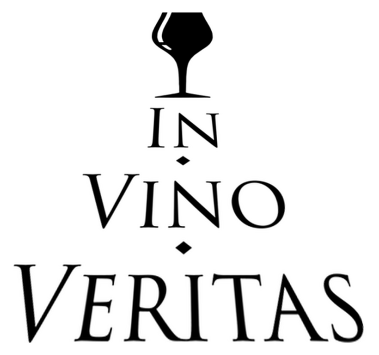 Kitchen vinyl rug in wine, truth unfolds - TenStickers