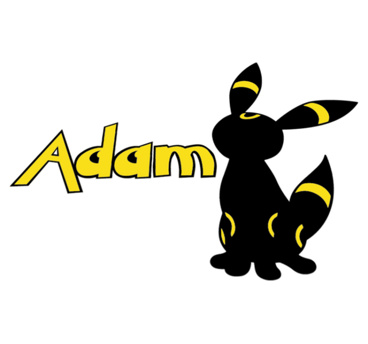 Kids vinyl rug featuring anime pokémon design - TenStickers