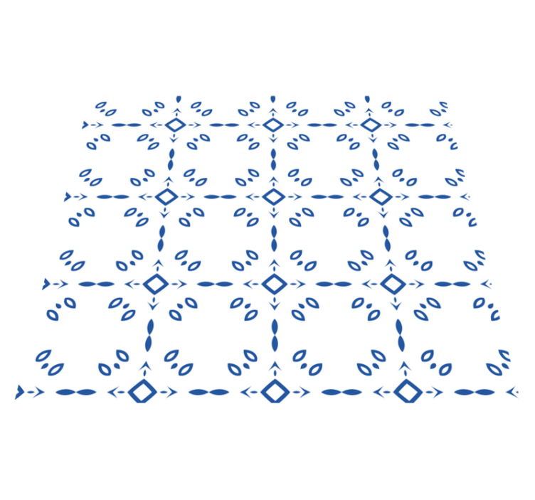 Bathroom vinyl rug classic bathroom wallpaper - TenStickers