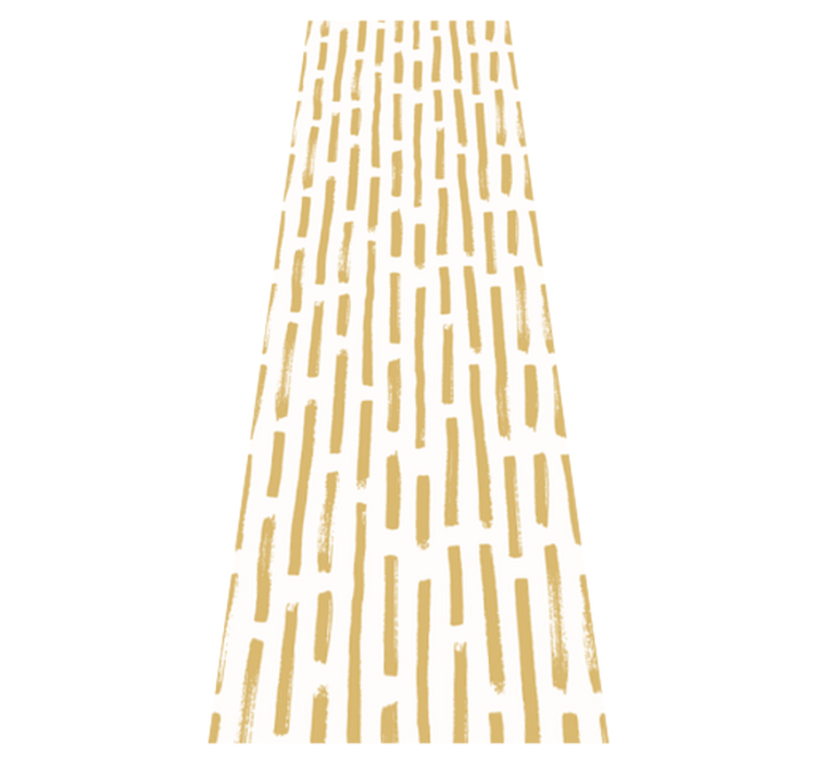 Bathroom vinyl rug in light brown brush strokes - TenStickers