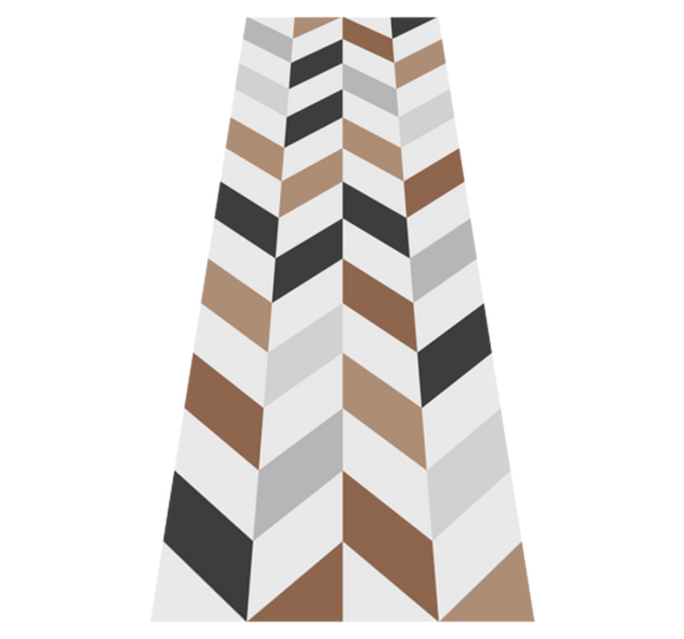 Office vinyl rug colorful blocks geometric design - TenStickers