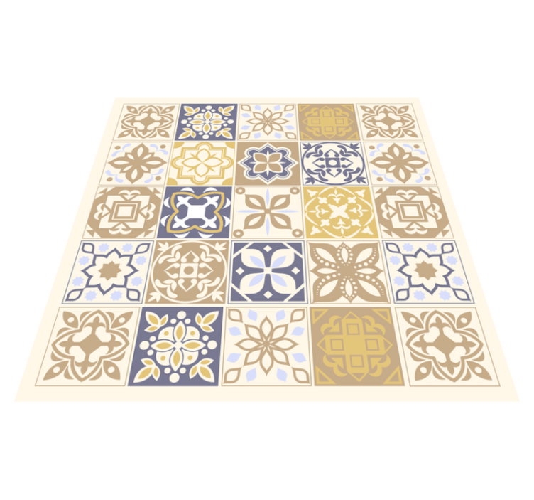 Limestone Spanish Tiles  tile carpet - TenStickers