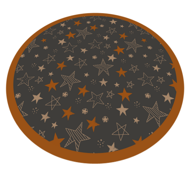 Endless Dream star vinyl rug - TenStickers