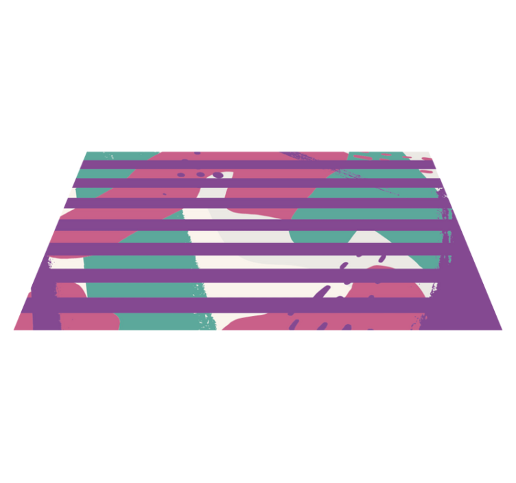 Striped Pattern stripes carpet - TenStickers