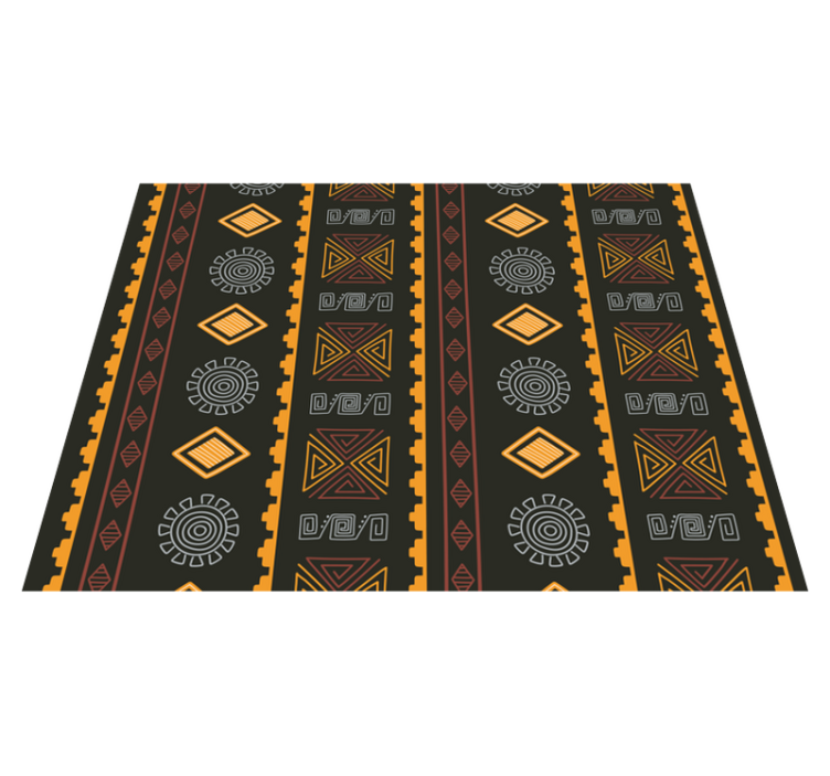 South African tribal ethnic rug - TenStickers