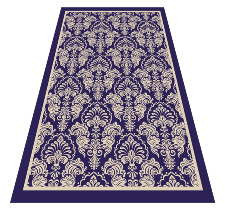 Victorian baroque pattern Vinyl rug - TenStickers