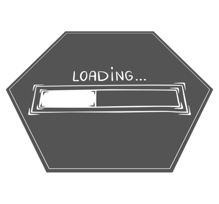 Loading sketches custom vinyl rug - TenStickers