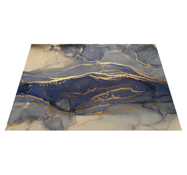 Elegant classic veins marble vinyl rug - TenStickers